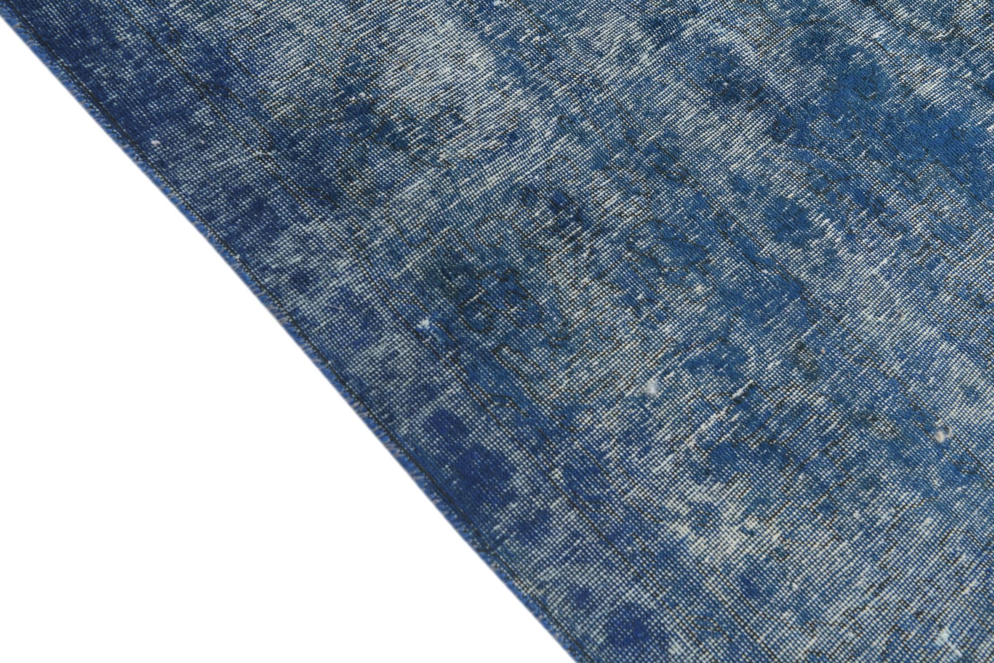 9' 10 x 13' Hand Knotted Ultra Vintage Persian Wool Rug