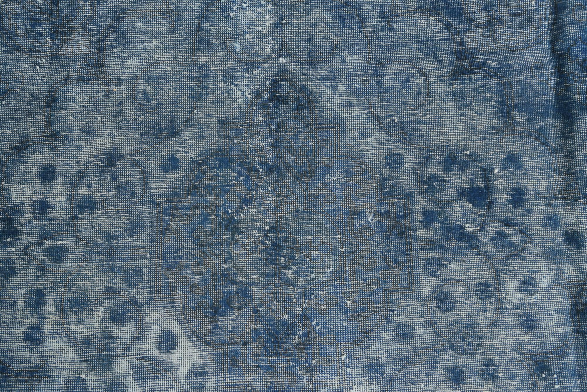 9' 10 x 13' Hand Knotted Ultra Vintage Persian Wool Rug