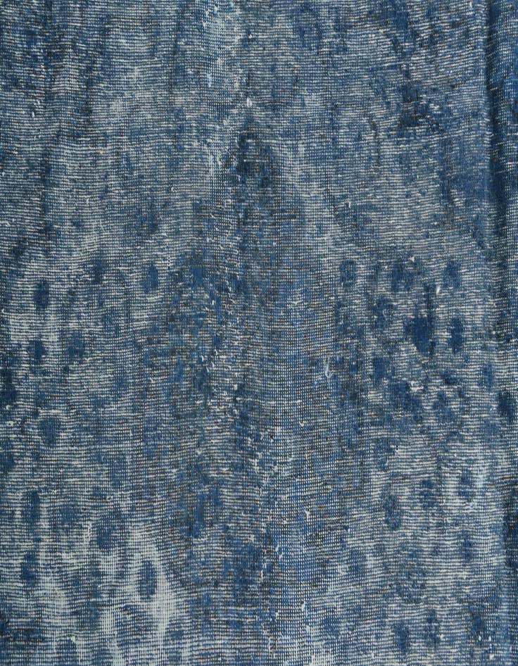 Detail image of 9' 10 x 13'  Hand Knotted Ultra Vintage Persian Wool Rug