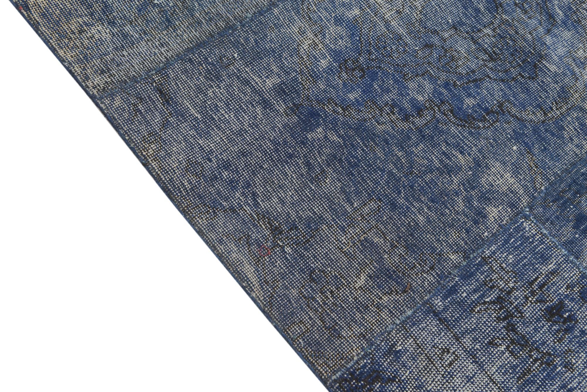 7' 10 x 12' Hand Knotted Ultra Vintage Persian Wool Rug