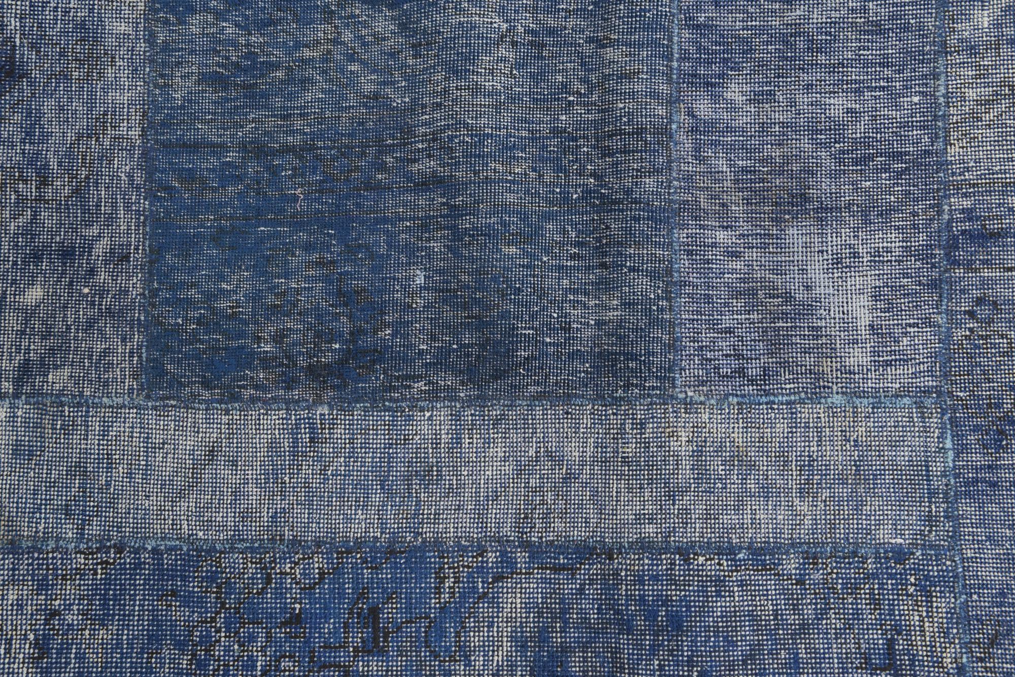 7' 10 x 12' Hand Knotted Ultra Vintage Persian Wool Rug