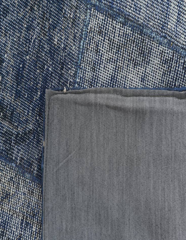 Detail image of 7' 10 x 12'  Hand Knotted Ultra Vintage Persian Wool Rug