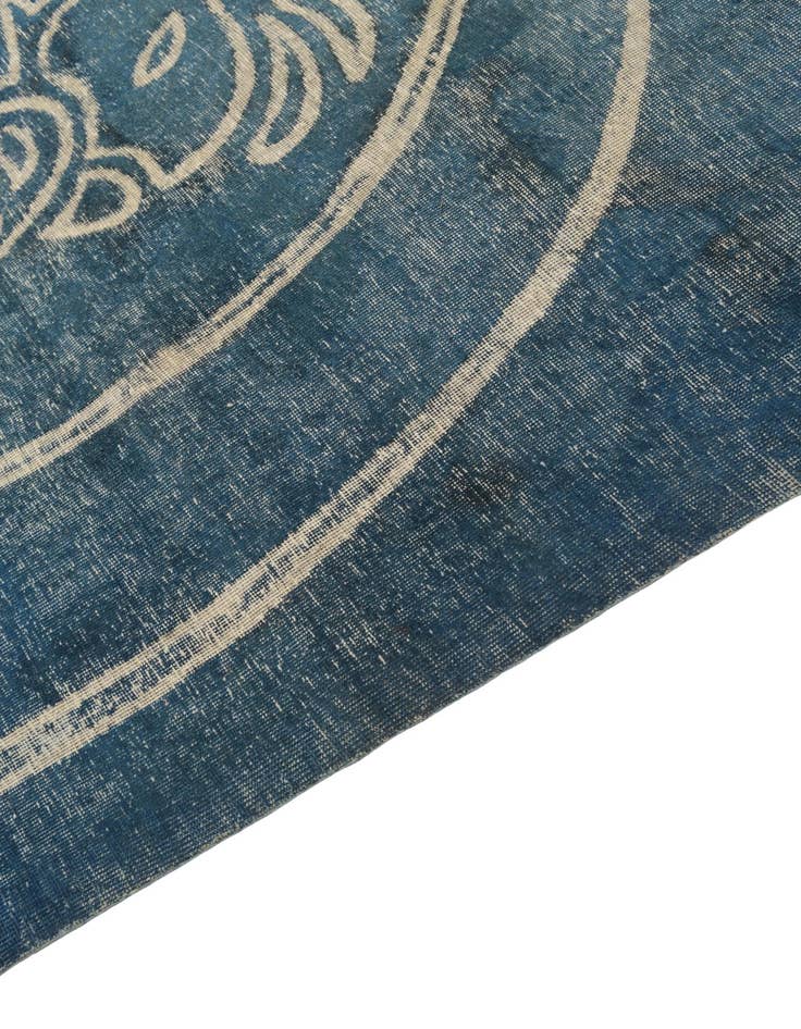 Detail image of 9' 4 x 11' 10  Hand Knotted Ultra Vintage Persian Wool Rug