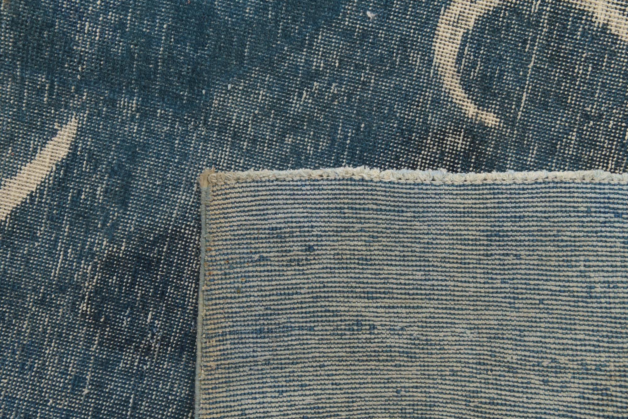 9' 4 x 11' 10 Hand Knotted Ultra Vintage Persian Wool Rug