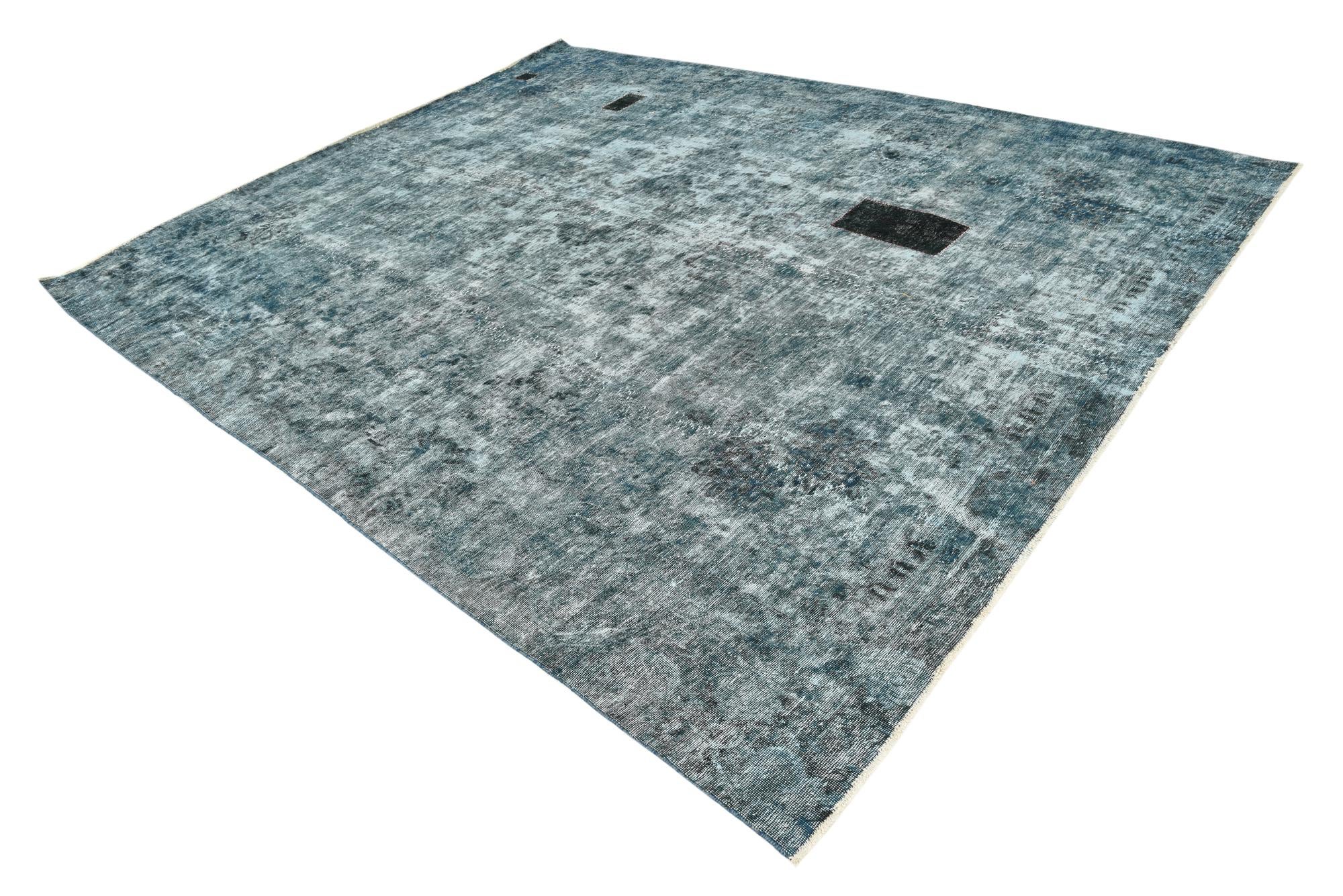 9' 4 x 11' 6 Hand Knotted Ultra Vintage Persian Wool Rug