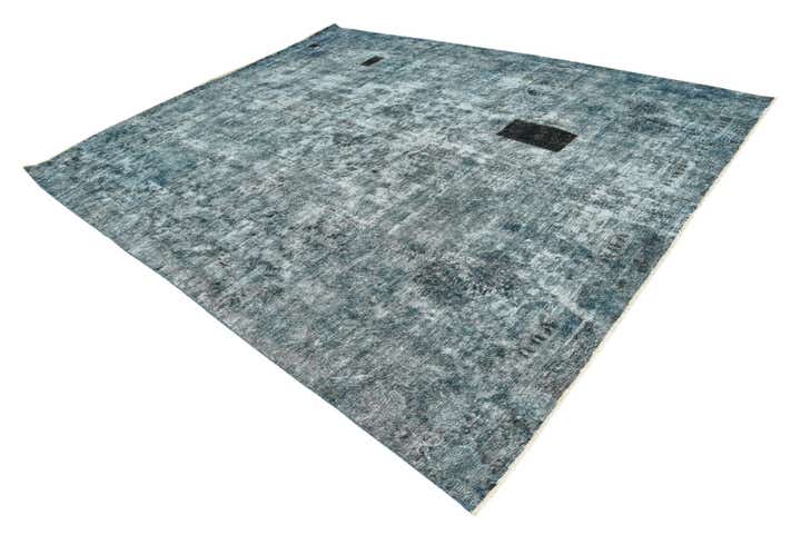 9' 4 x 11' 6 Hand Knotted Ultra Vintage Persian Wool Rug