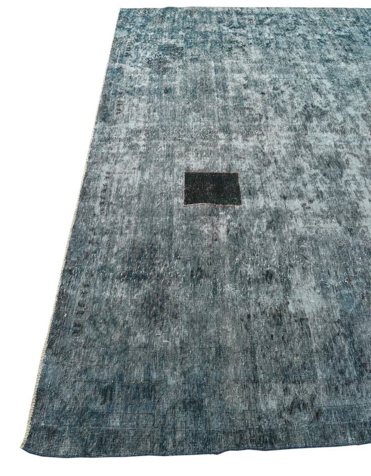 Detail image of 9' 4 x 11' 6  Hand Knotted Ultra Vintage Persian Wool Rug