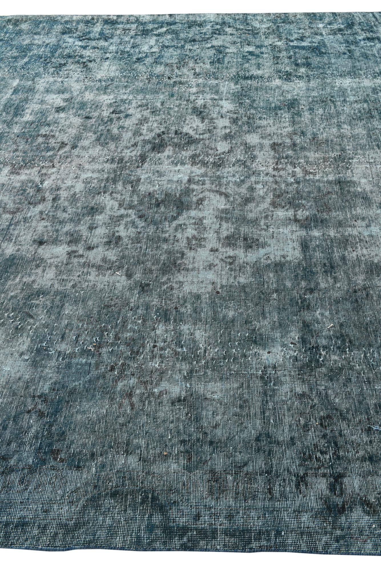 9' 4 x 11' 6 Hand Knotted Ultra Vintage Persian Wool Rug