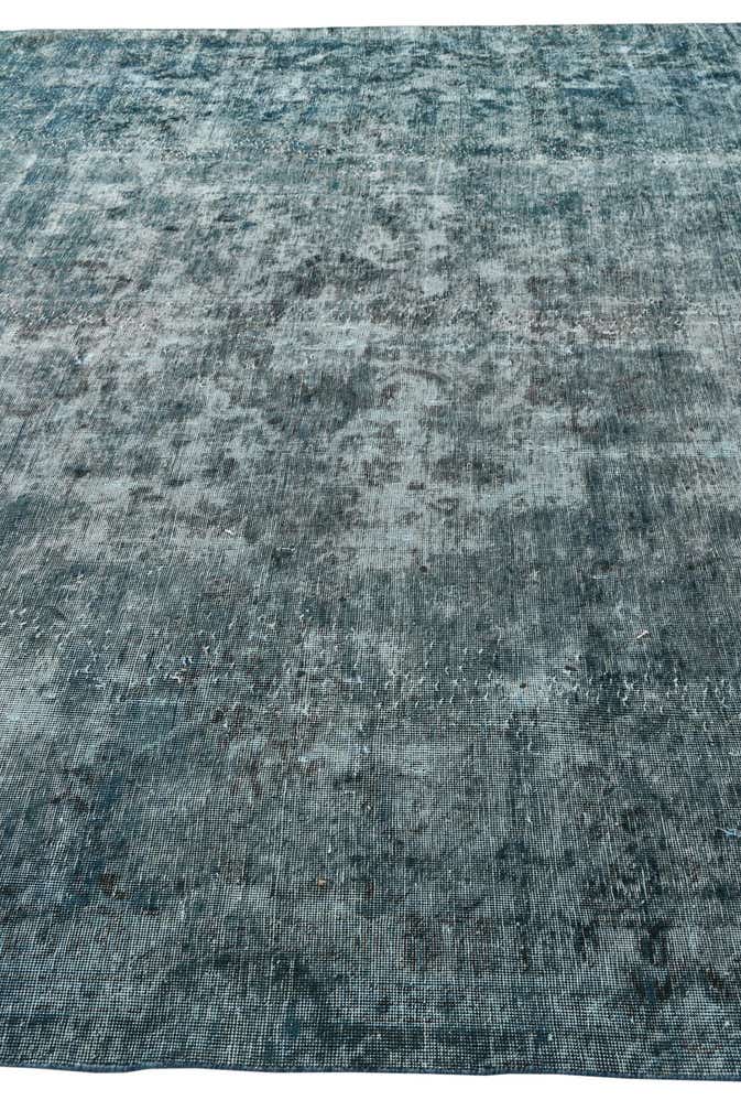 9' 4 x 11' 6 Hand Knotted Ultra Vintage Persian Wool Rug