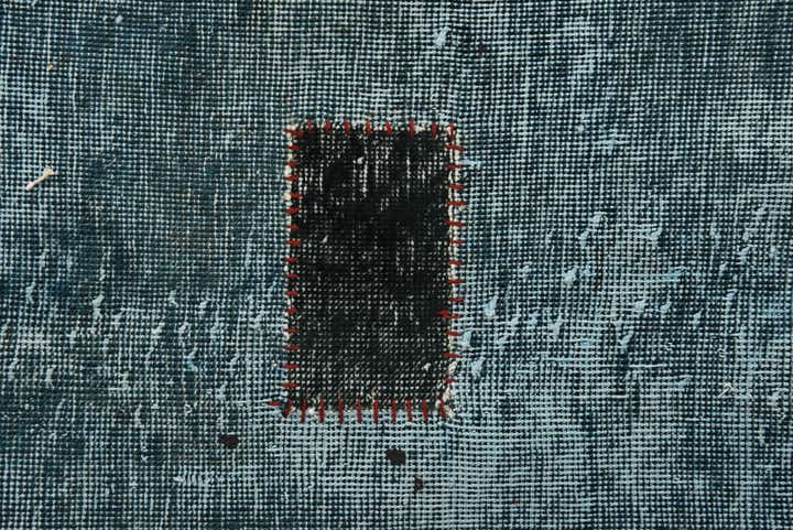 9' 4 x 11' 6 Hand Knotted Ultra Vintage Persian Wool Rug