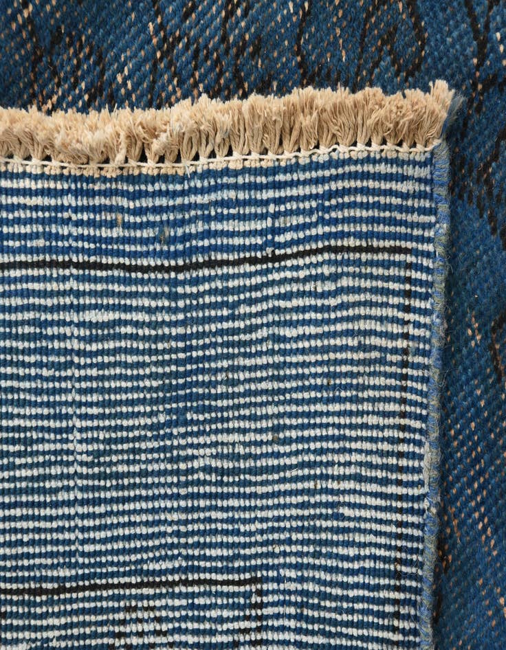 Detail image of 9' 6 x 12' 10  Hand Knotted Ultra Vintage Persian Wool Rug