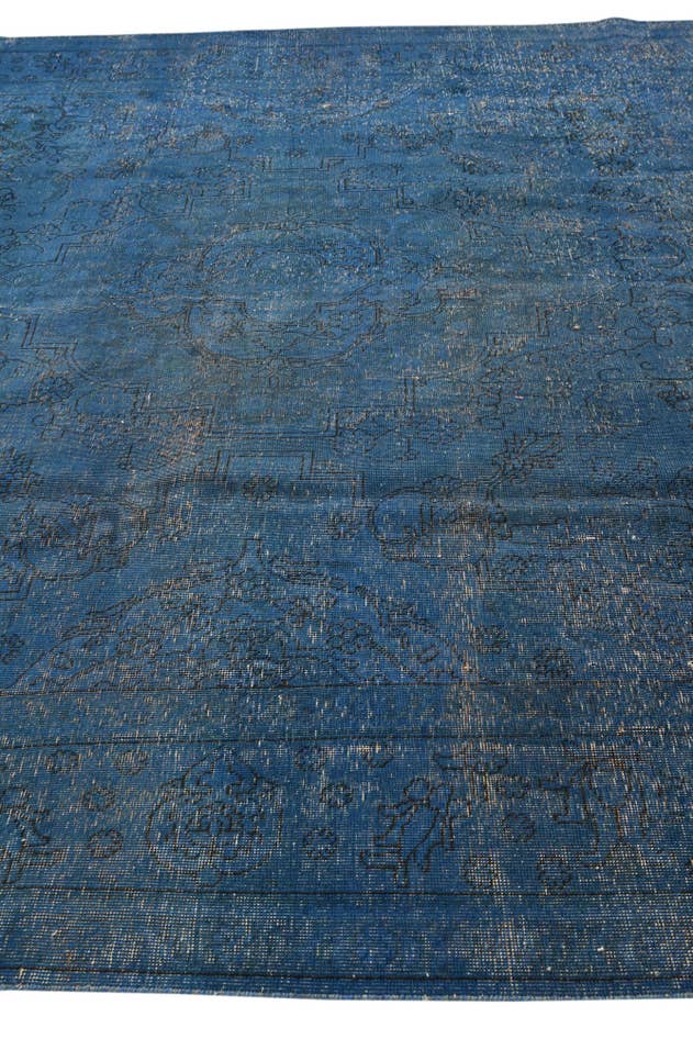Detail image of 9' 6 x 12' 10 Hand Knotted Ultra Vintage Persian Wool Rug