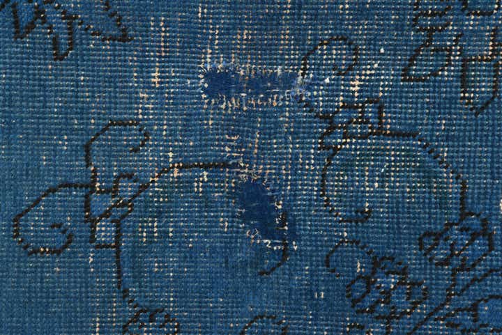 9' 6 x 12' 10 Hand Knotted Ultra Vintage Persian Wool Rug