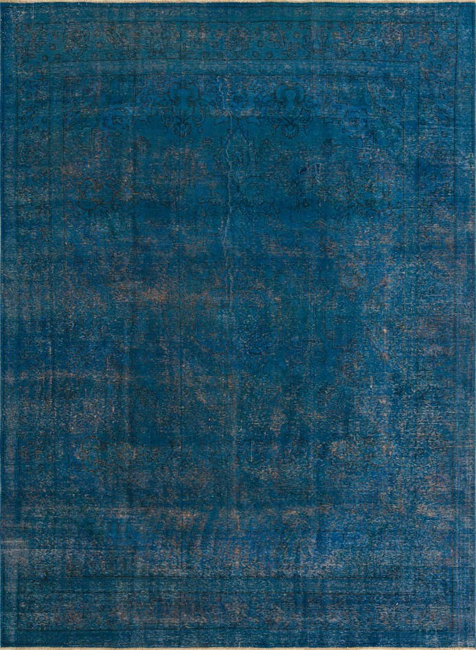 Detail image of 9' 6 x 12' 10 Hand Knotted Ultra Vintage Persian Wool Rug