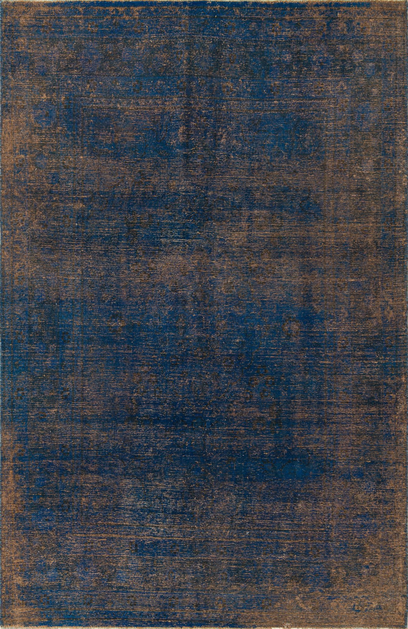 6' 10 x 10' 6 Hand Knotted Ultra Vintage Persian Wool Rug