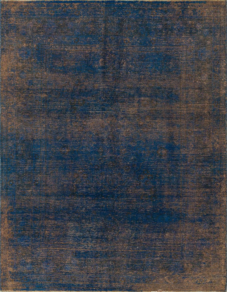 Detail image of 6' 10 x 10' 6 Hand Knotted Ultra Vintage Persian Wool Rug