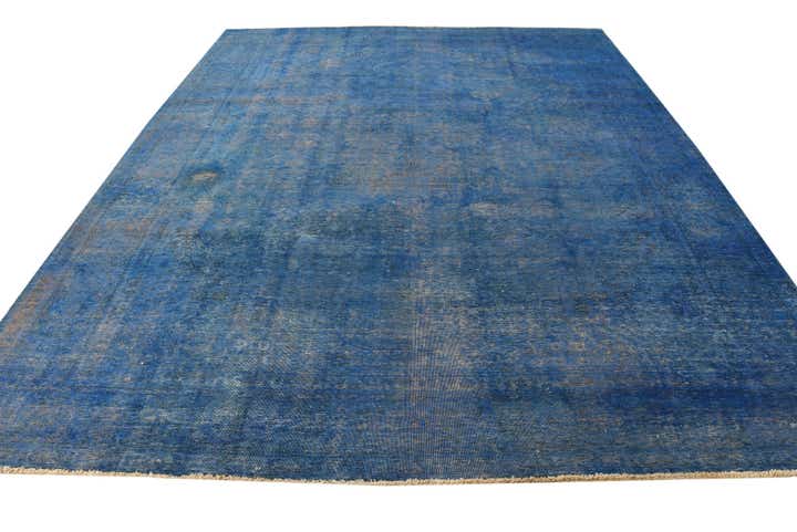 10' x 12' 3 Hand Knotted Ultra Vintage Persian Wool Rug