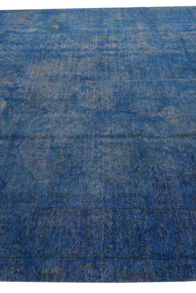 10' x 12' 3 Hand Knotted Ultra Vintage Persian Wool Rug