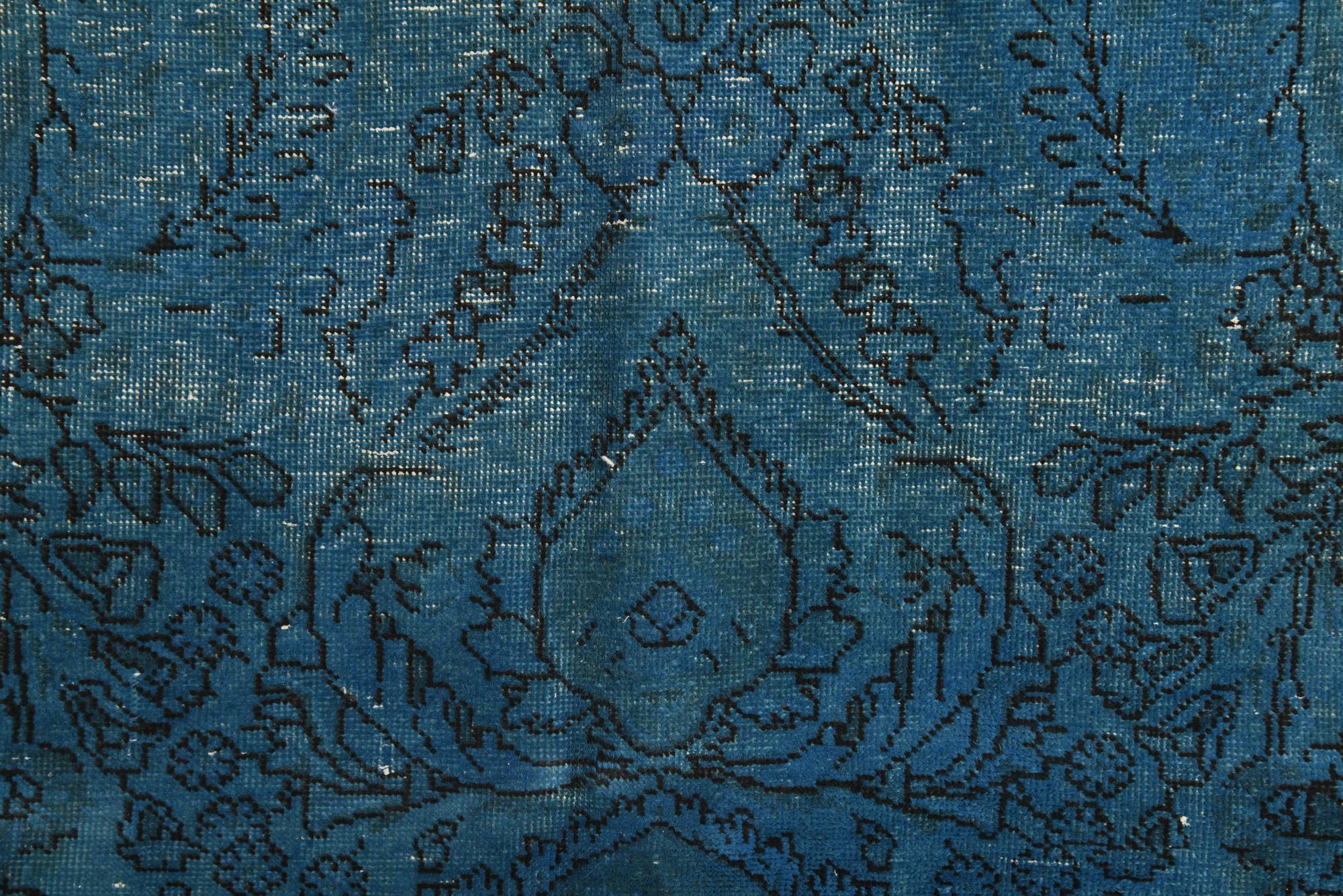 6' 4 x 9' 3 Hand Knotted Ultra Vintage Persian Wool Rug