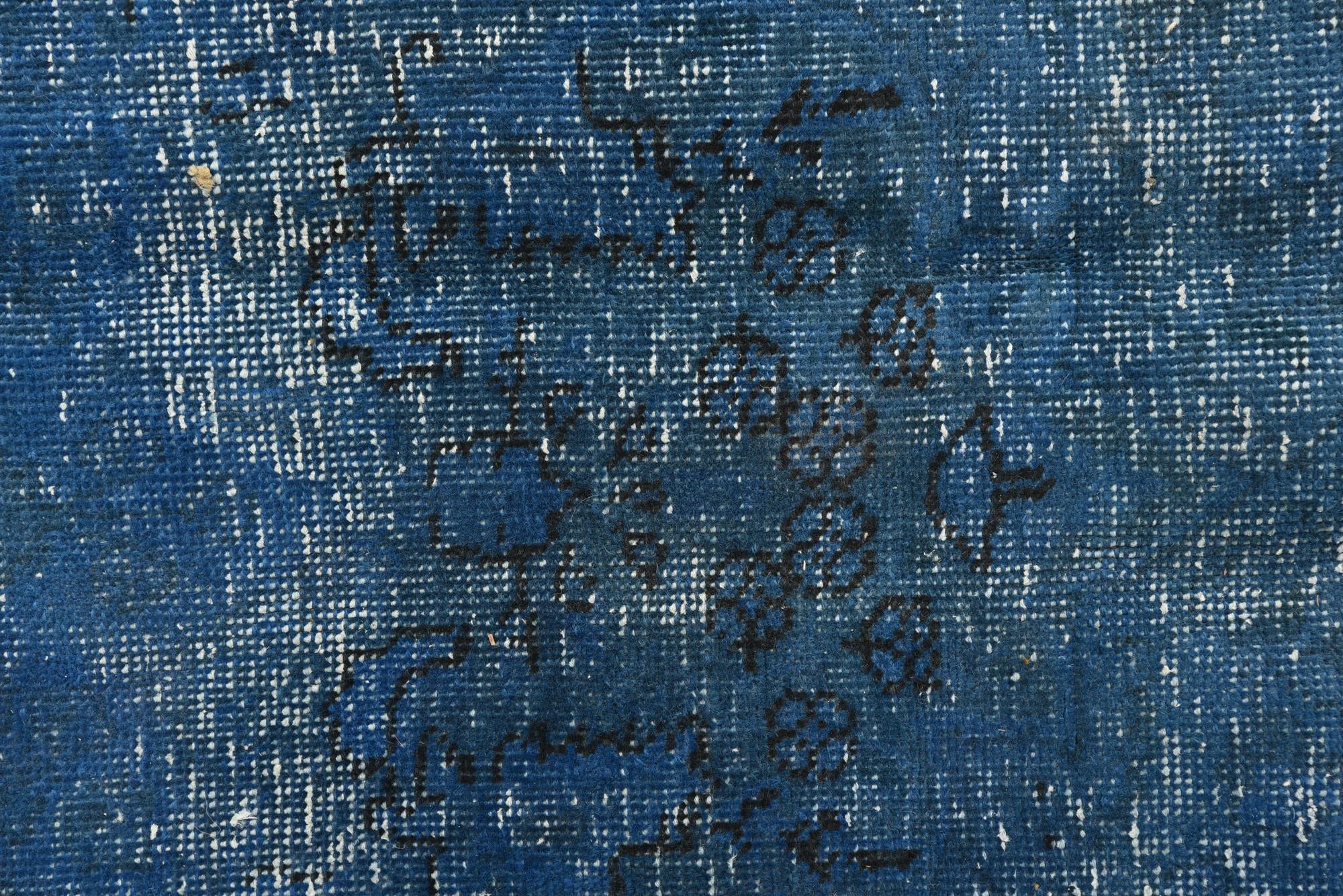 6' 8 x 9' 8 Hand Knotted Ultra Vintage Persian Wool Rug