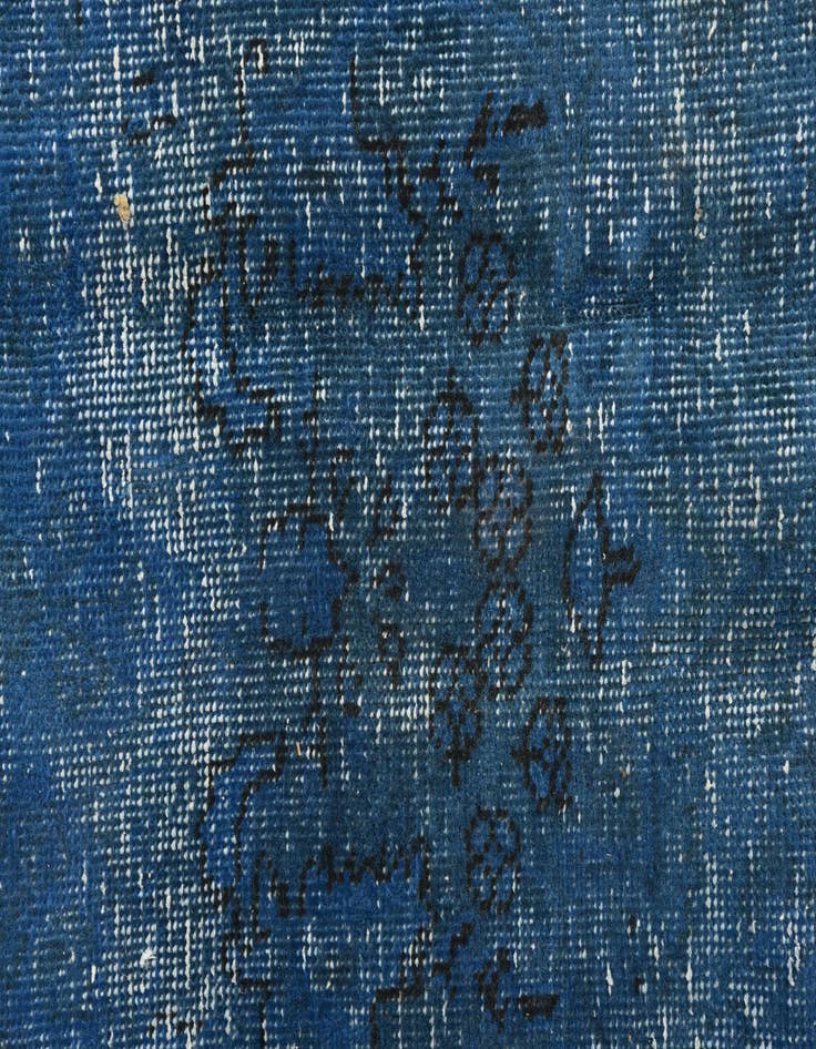 Detail image of 6' 8 x 9' 8  Hand Knotted Ultra Vintage Persian Wool Rug