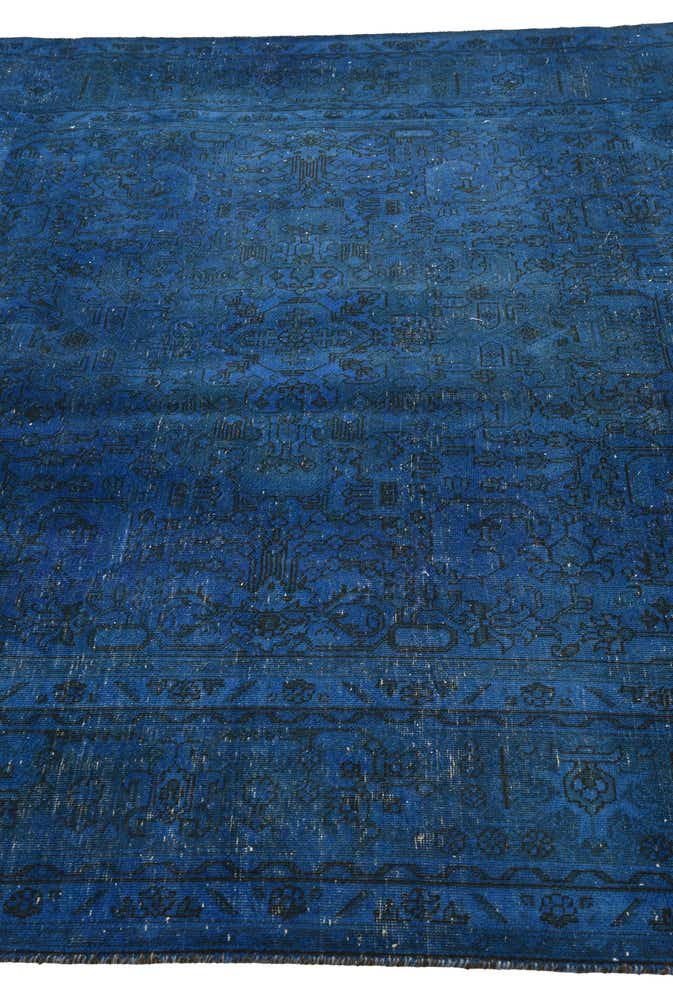 6' 4 x 9' 8 Hand Knotted Ultra Vintage Persian Wool Rug