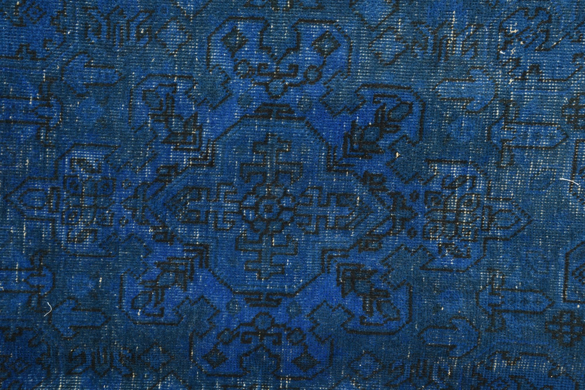 6' 4 x 9' 8 Hand Knotted Ultra Vintage Persian Wool Rug