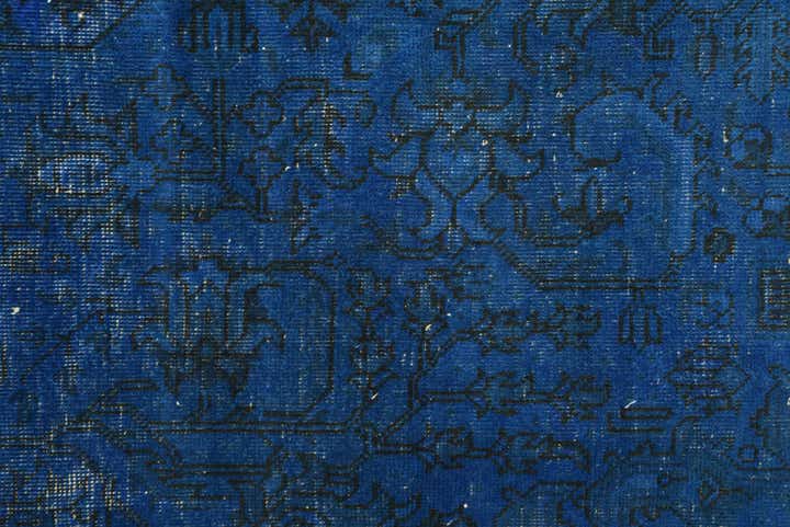 6' 4 x 9' 8 Hand Knotted Ultra Vintage Persian Wool Rug