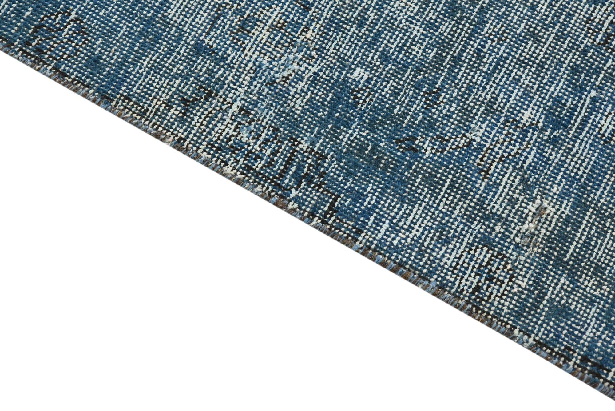 6' 8 x 9' 10 Hand Knotted Ultra Vintage Persian Wool Rug