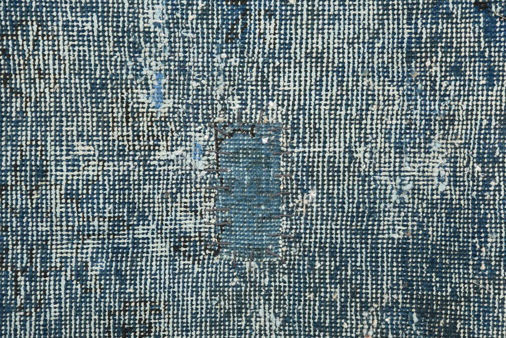 6' 8 x 9' 10 Hand Knotted Ultra Vintage Persian Wool Rug