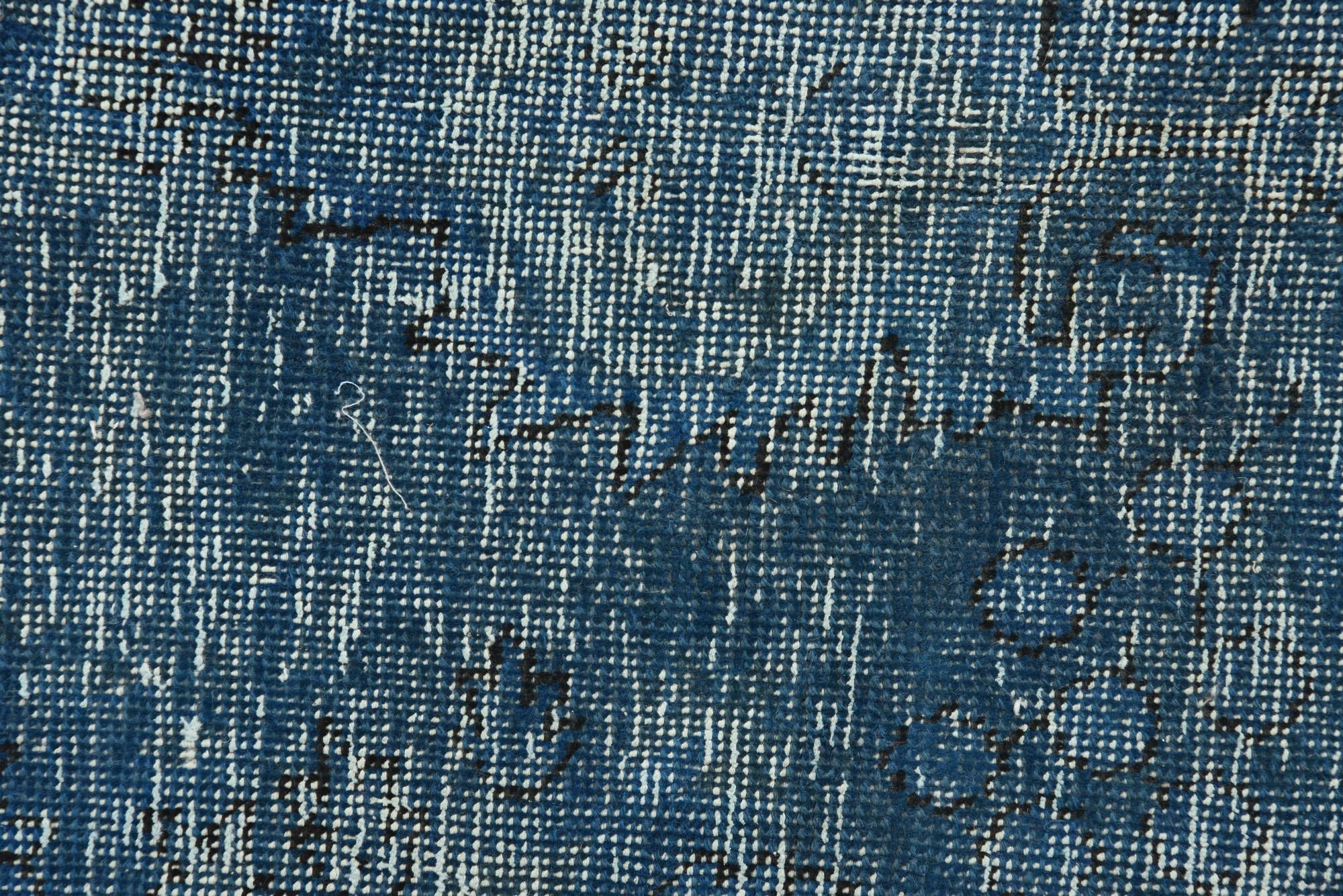 6' 8 x 9' 10 Hand Knotted Ultra Vintage Persian Wool Rug