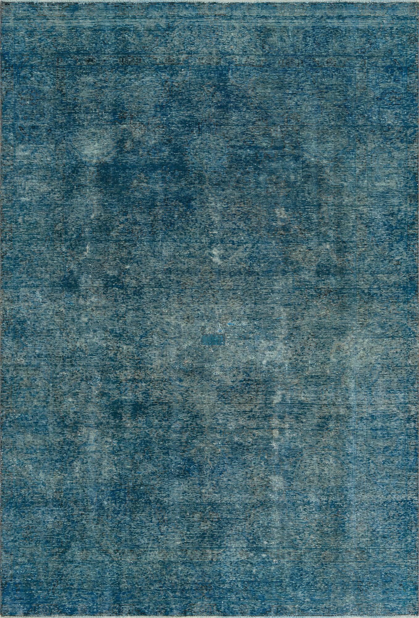 6' 8 x 9' 10 Hand Knotted Ultra Vintage Persian Wool Rug