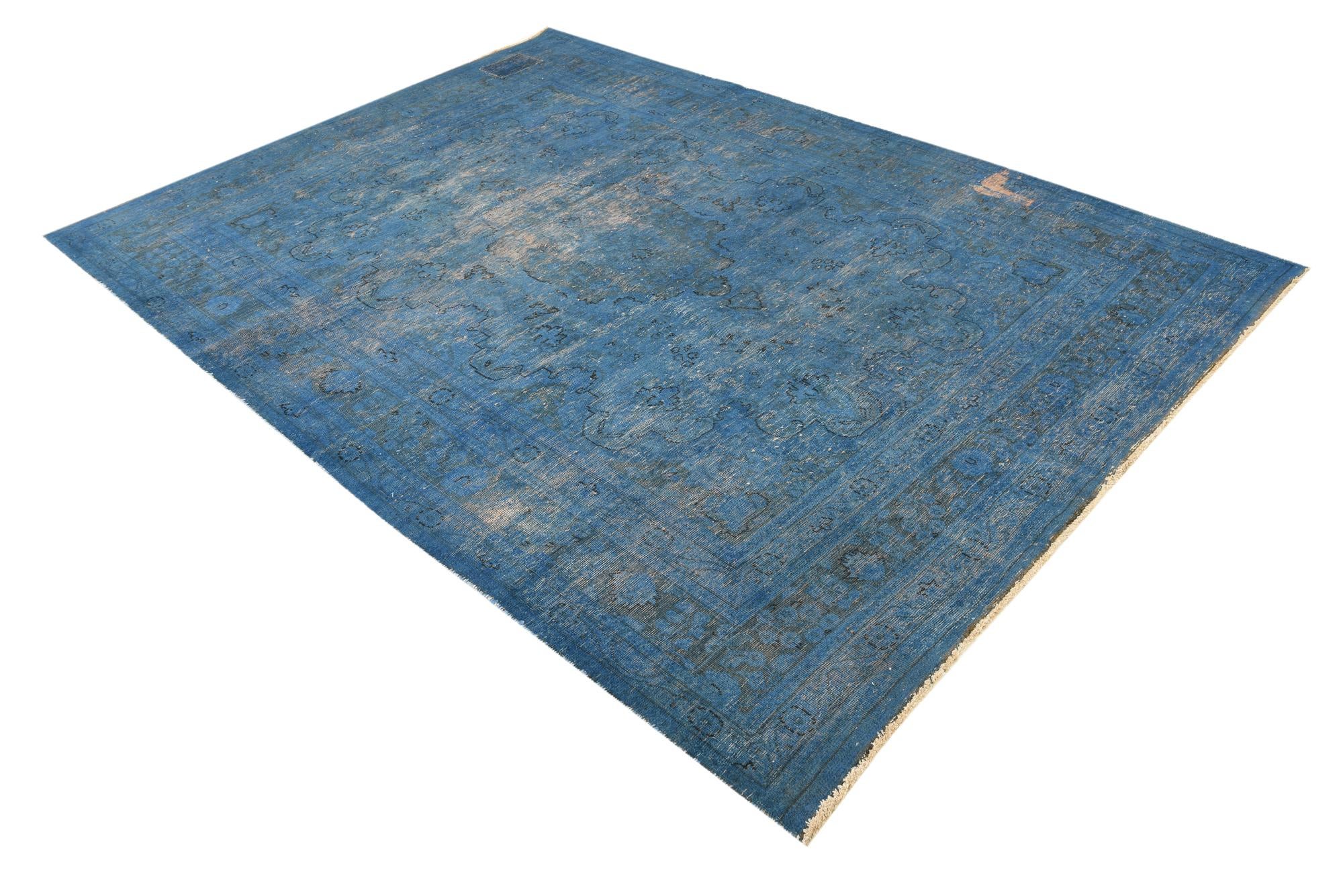 6' 6 x 9' 2 Hand Knotted Ultra Vintage Persian Wool Rug