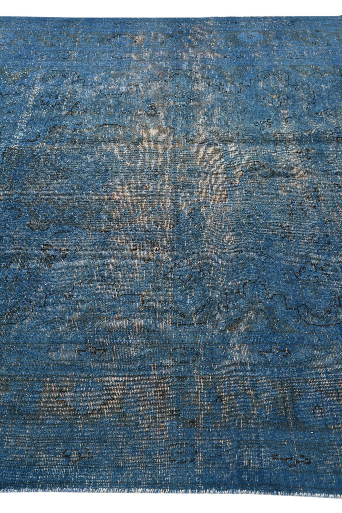 6' 6 x 9' 2 Hand Knotted Ultra Vintage Persian Wool Rug