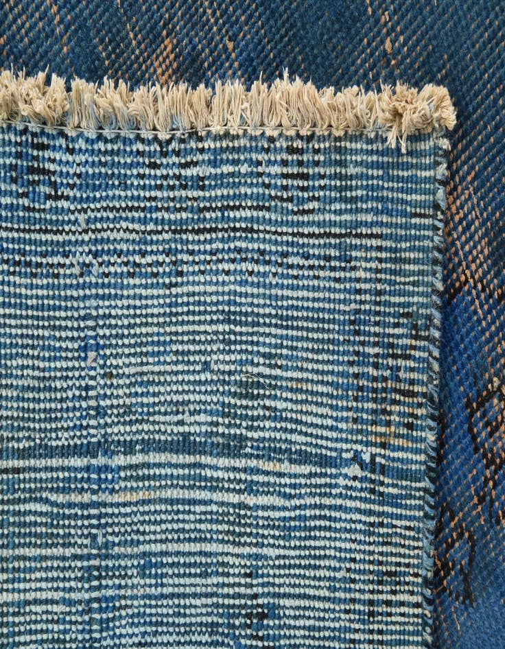 Detail image of 6' 5 x 8' 3  Hand Knotted Ultra Vintage Persian Wool Rug