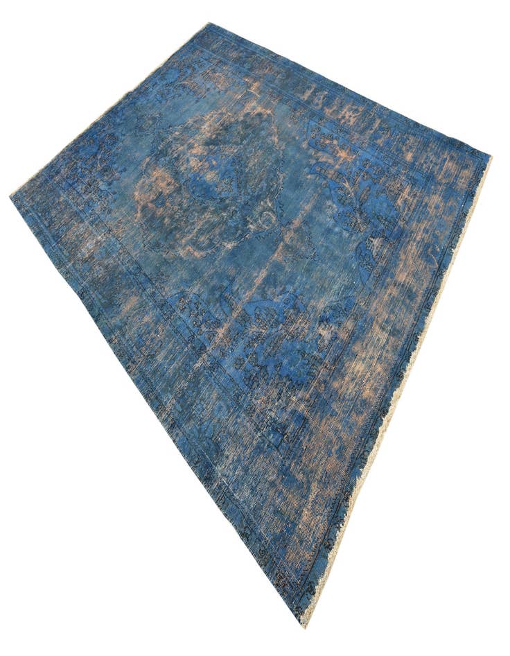 Detail image of 6' 5 x 8' 3  Hand Knotted Ultra Vintage Persian Wool Rug