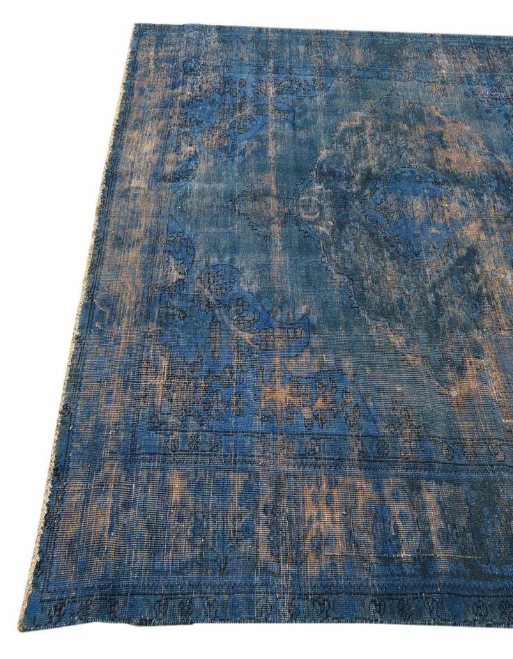 Detail image of 6' 5 x 8' 3  Hand Knotted Ultra Vintage Persian Wool Rug
