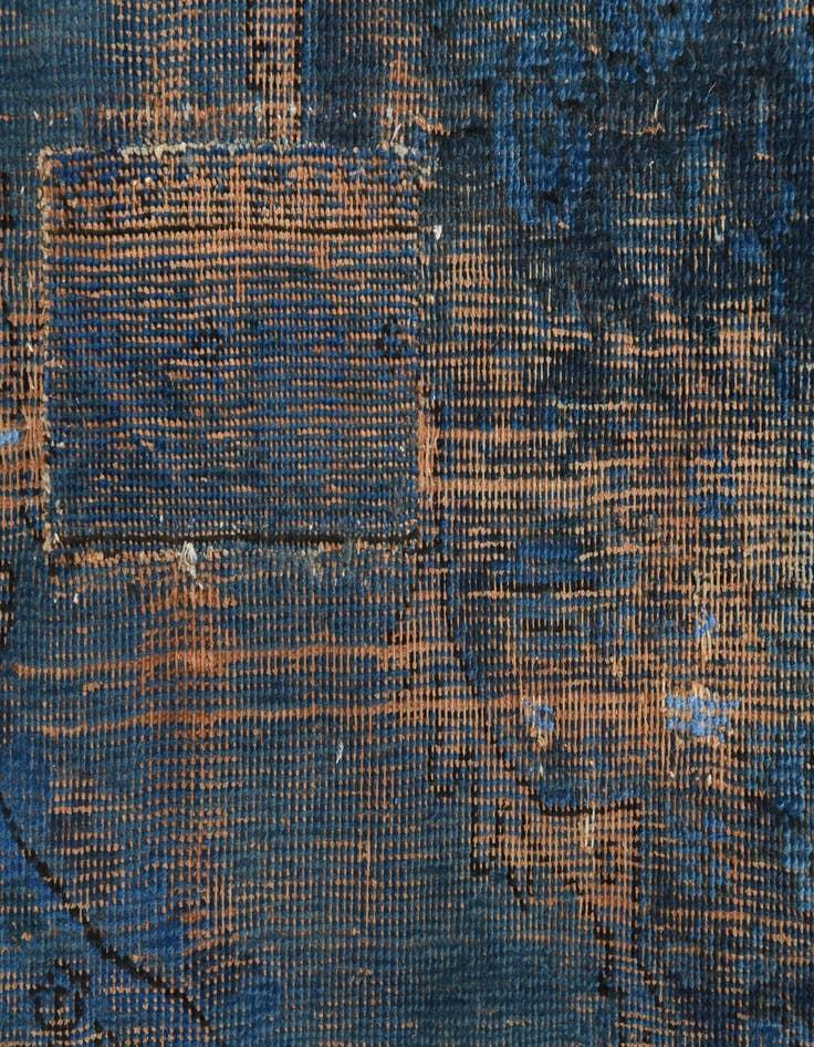 Detail image of 6' 5 x 8' 3  Hand Knotted Ultra Vintage Persian Wool Rug