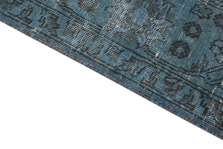 Detail image of 6' 9 x 9' 1 Hand Knotted Ultra Vintage Persian Wool Rug