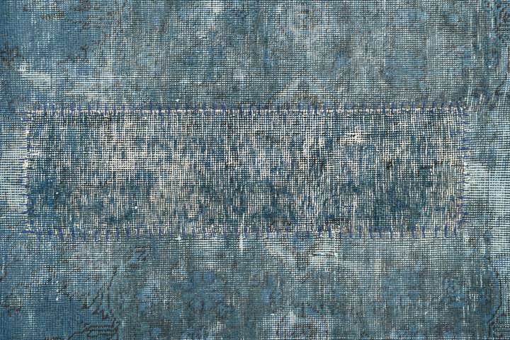 6' 9 x 9' 1 Hand Knotted Ultra Vintage Persian Wool Rug