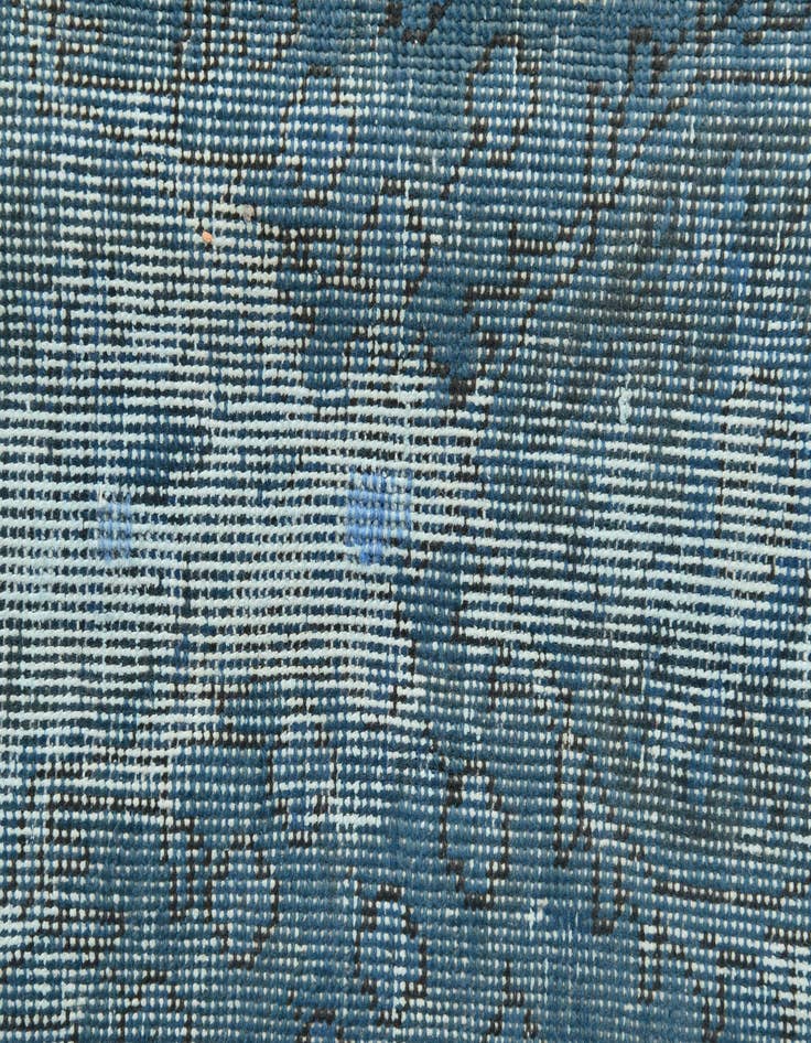 Detail image of 6' 9 x 9' 1  Hand Knotted Ultra Vintage Persian Wool Rug