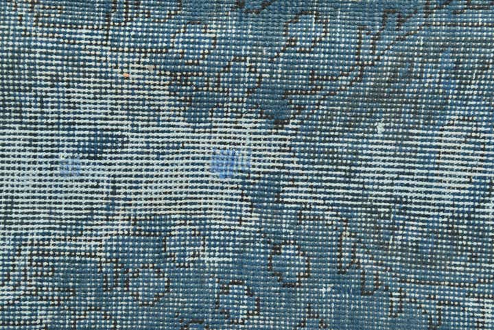 6' 9 x 9' 1 Hand Knotted Ultra Vintage Persian Wool Rug