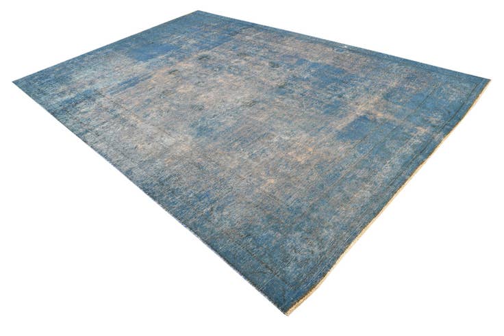 Detail image of 8' x 11' 4 Hand Knotted Ultra Vintage Persian Wool Rug