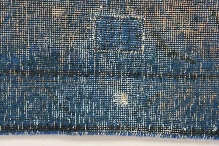 8' x 11' 4 Hand Knotted Ultra Vintage Persian Wool Rug