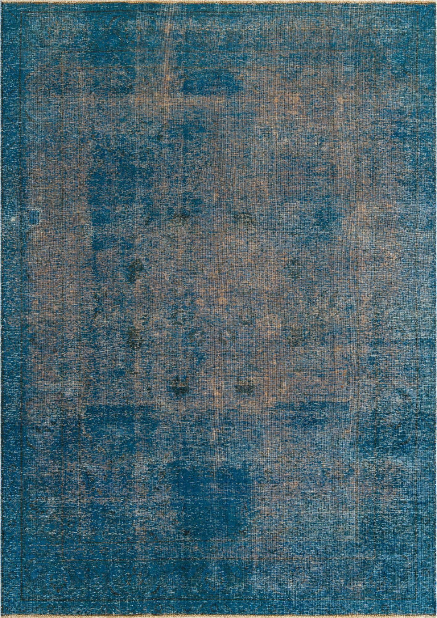 8' x 11' 4 Hand Knotted Ultra Vintage Persian Wool Rug