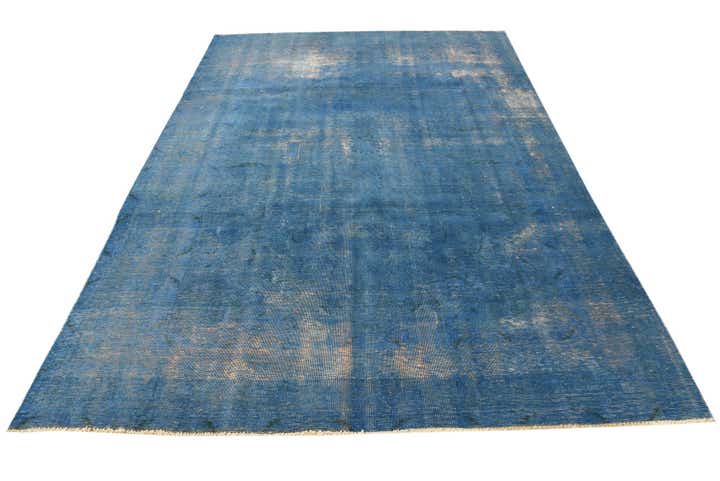 7' 6 x 11' Hand Knotted Ultra Vintage Persian Wool Rug