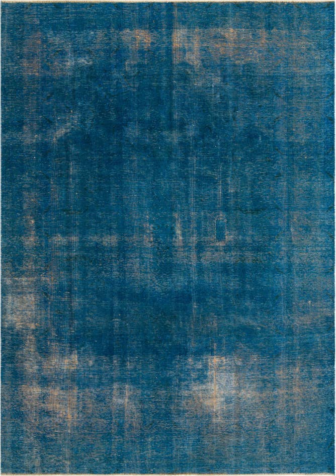 Detail image of 7' 6 x 11' Hand Knotted Ultra Vintage Persian Wool Rug