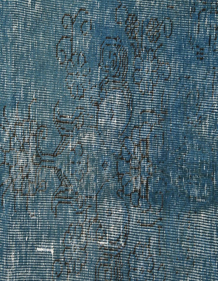 Detail image of 9' 6 x 12' 1  Hand Knotted Ultra Vintage Persian Wool Rug