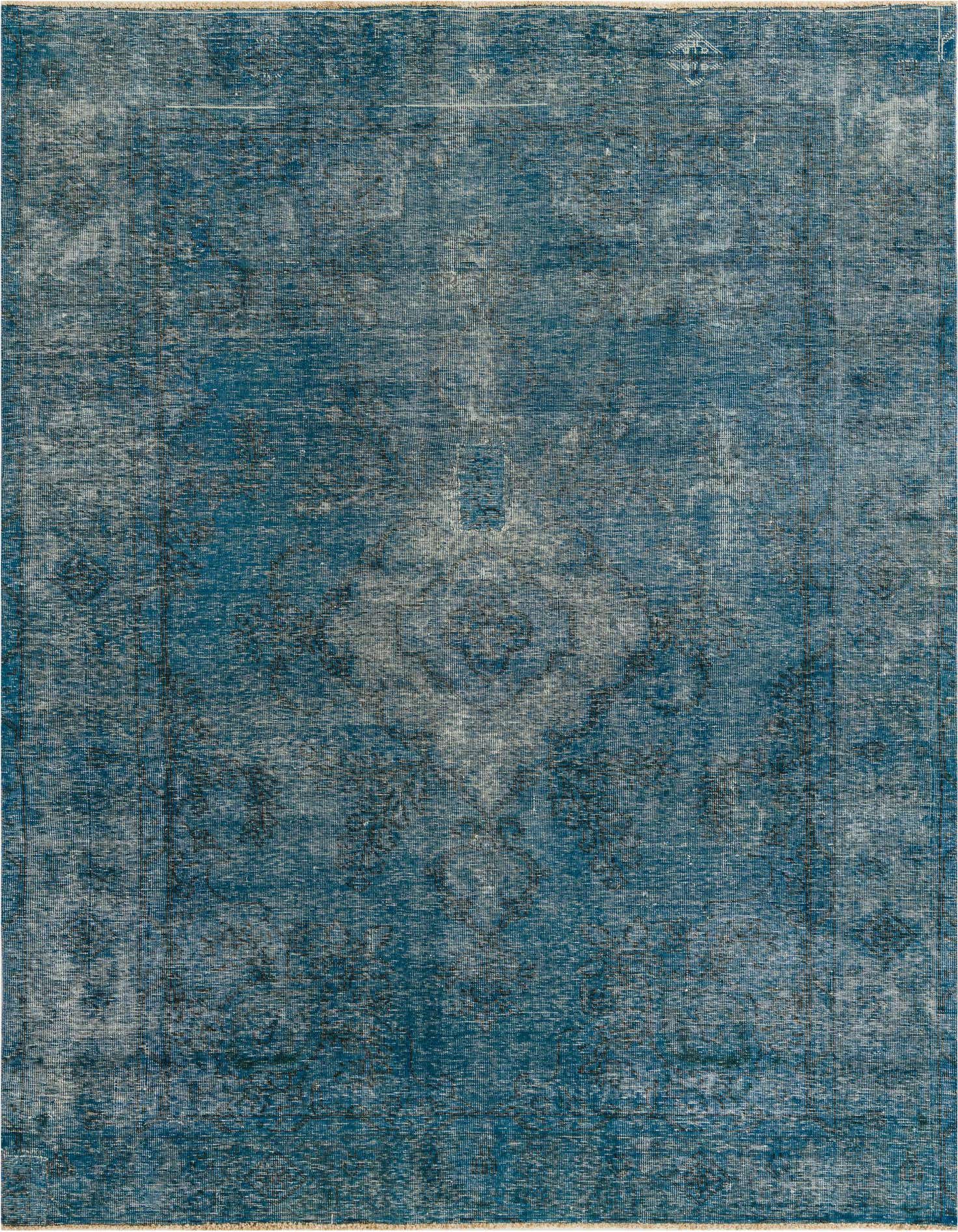 Primary image 6' 7 x 9'  Hand Knotted Ultra Vintage Persian Wool Rug