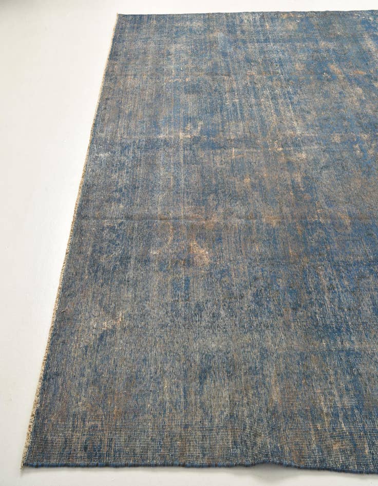 Detail image of 9' 5 x 12' 7  Hand Knotted Ultra Vintage Persian Wool Rug